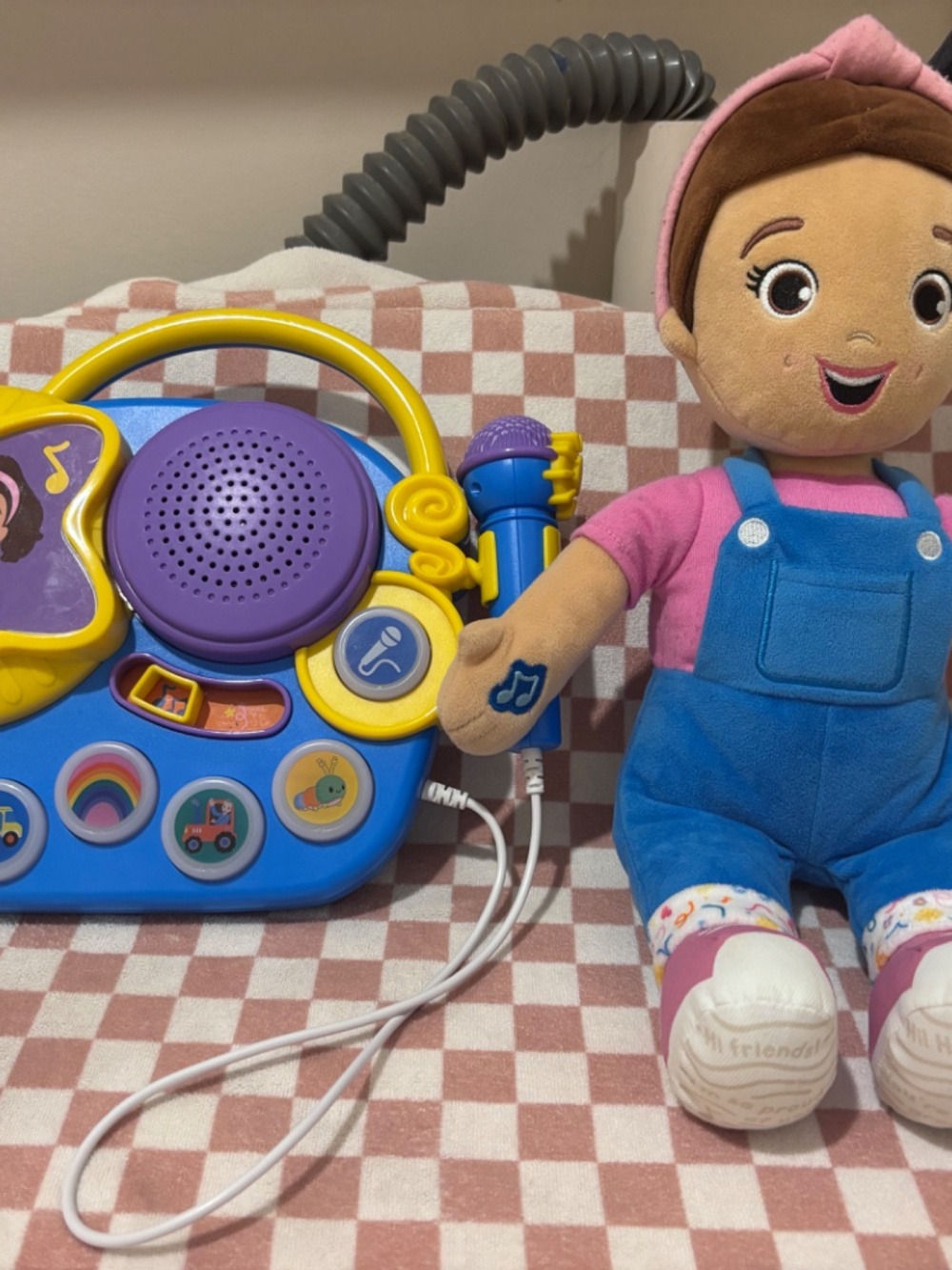 Ms Rachel Karaoke Microphone with Boombox & Official Speak & Sing Doll